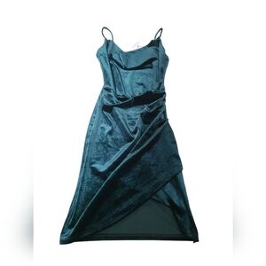 Windsor dress XS green velvet